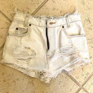 Levi’s High Rise shorts